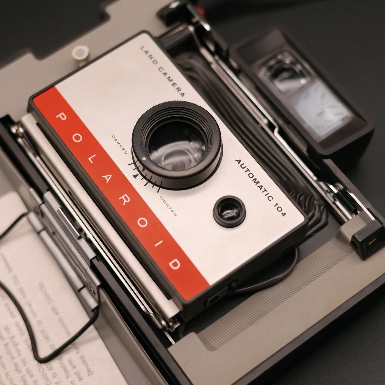 Polaroid 104 - UNTESTED - sold purely for interior design - DO NOT ASK IF IT WORKS - this is sold as - Image 5